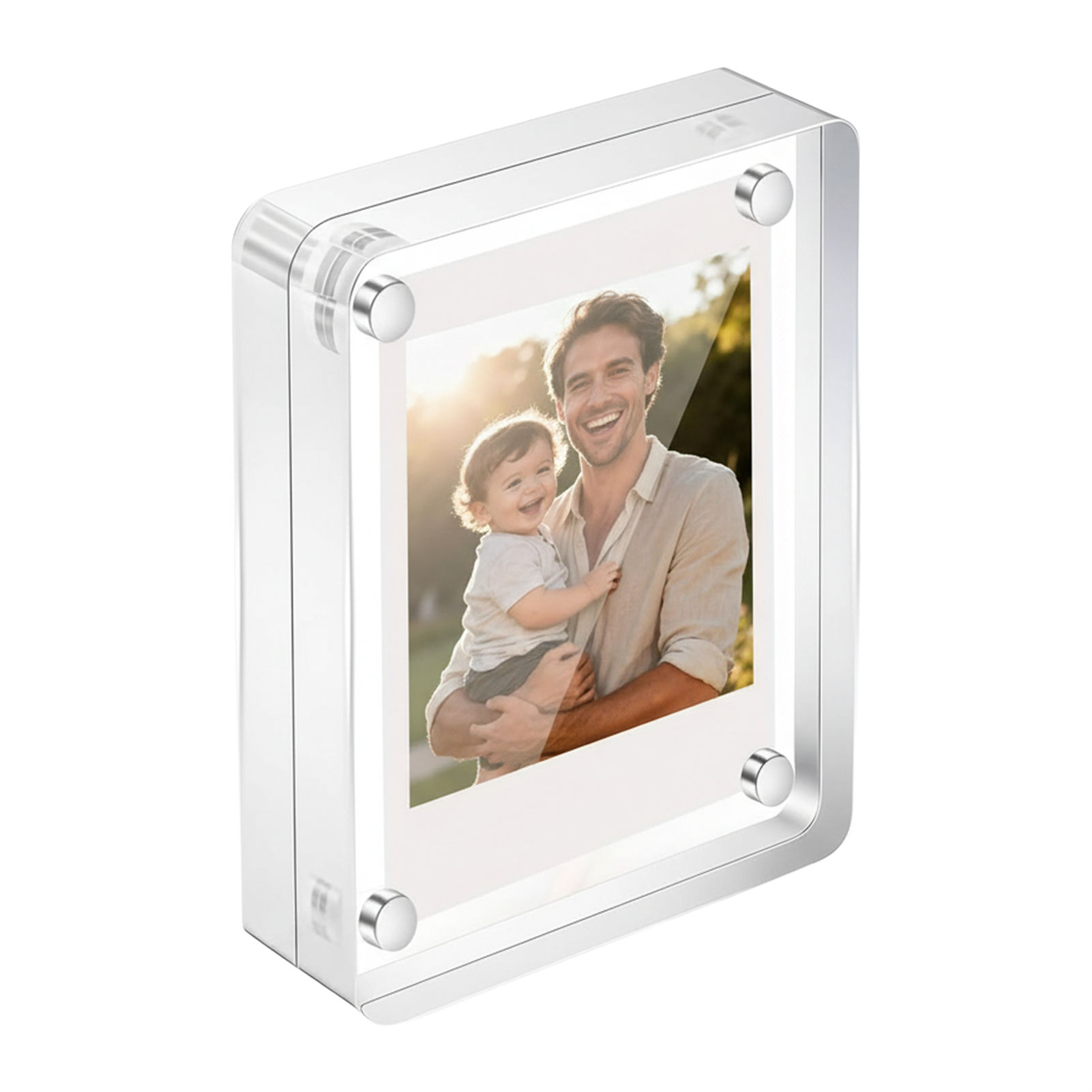 Photo Acrylic Block - Acryl Magnetische Fotolijst 2,5x3,5 Inch 10+10mm