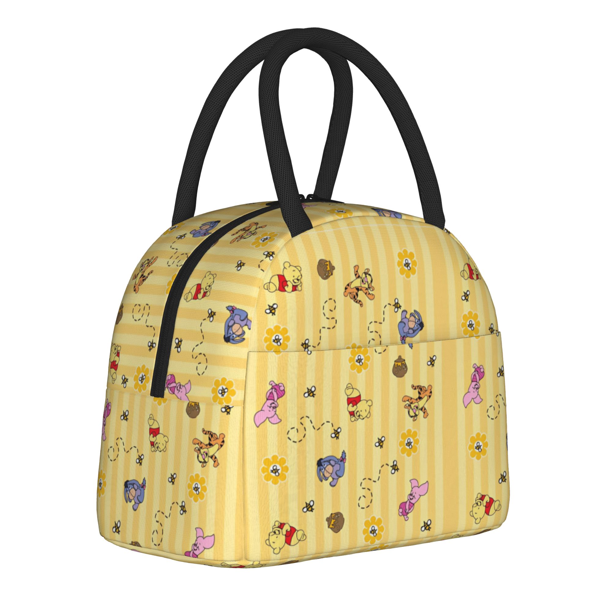 Tote Bag Sublimation - Leuke Honing En Bij Geïsoleerde Lunchtas