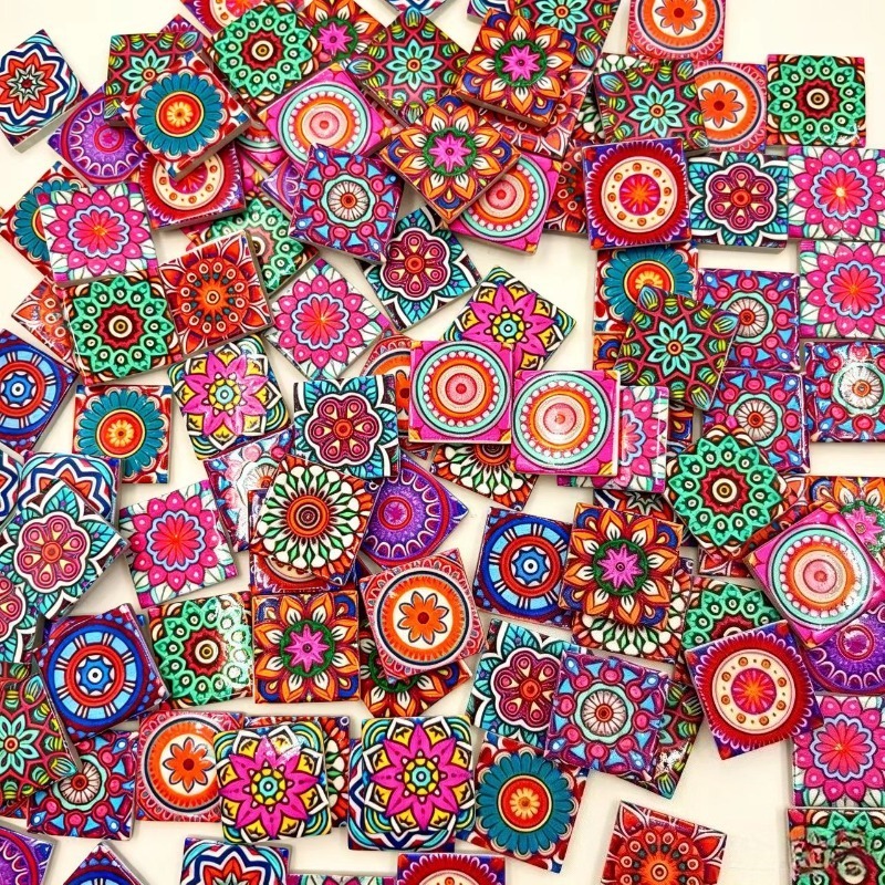 Mandala Print Keramisch Mozaïe - Ceramic Tile Blank recensie en prijs