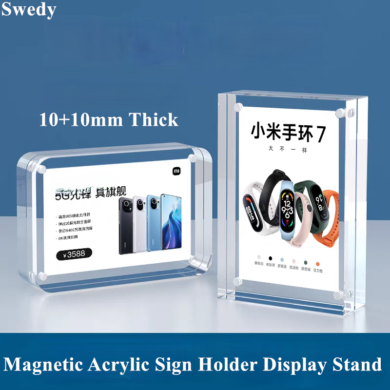 5 STUKS 90x55mm Magnetische Ac - Photo Acrylic Block recensie en prijs