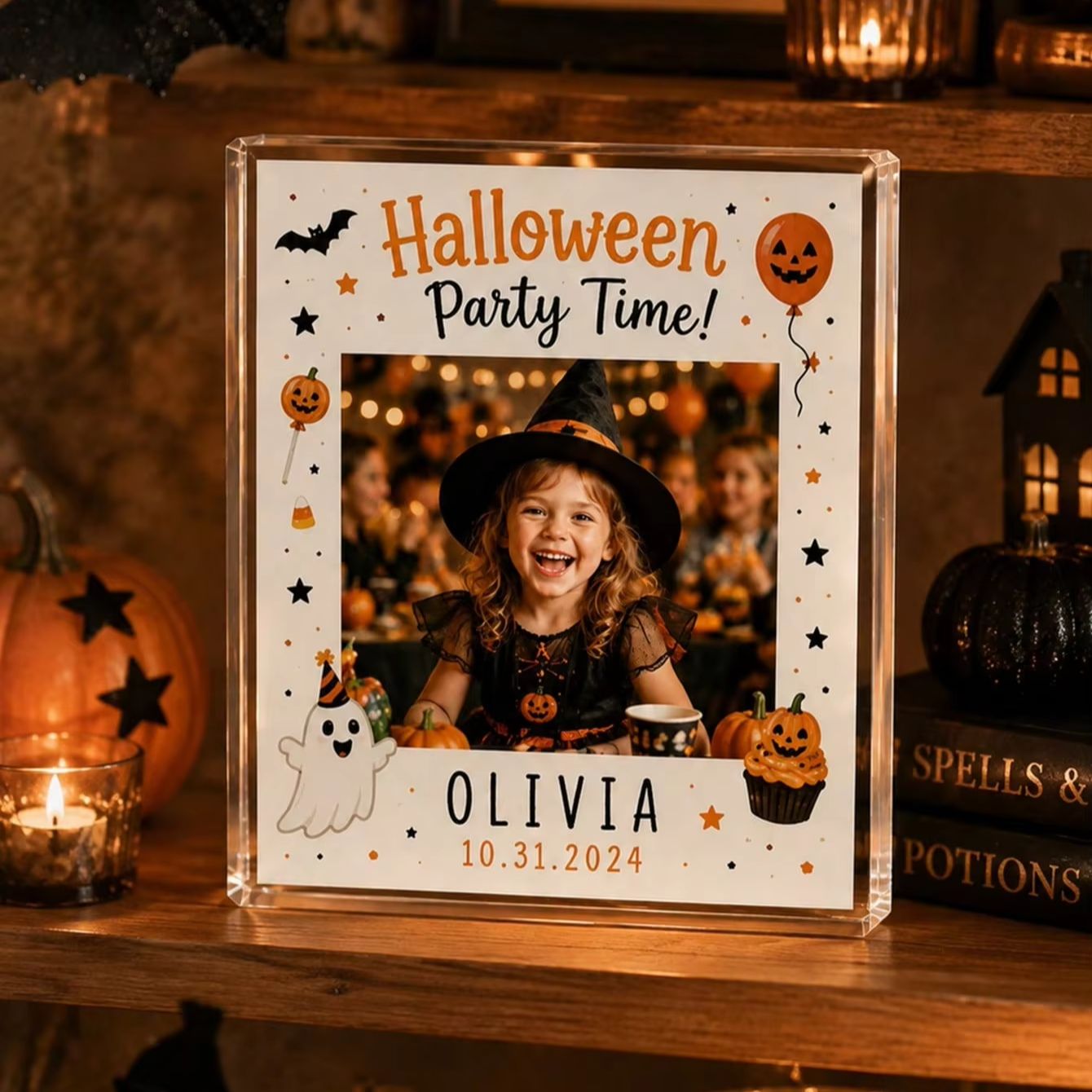Op maat gemaakt Halloween acry - Photo Acrylic Block recensie en prijs