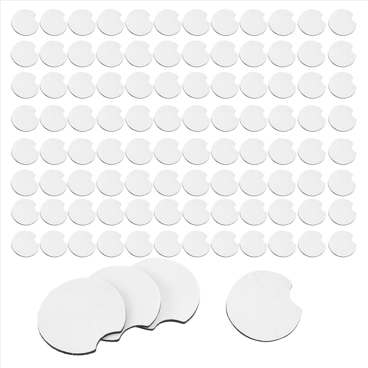 AA83 100 stuks sublimatie blan - Coaster Sublimation Blank recensie en prijs