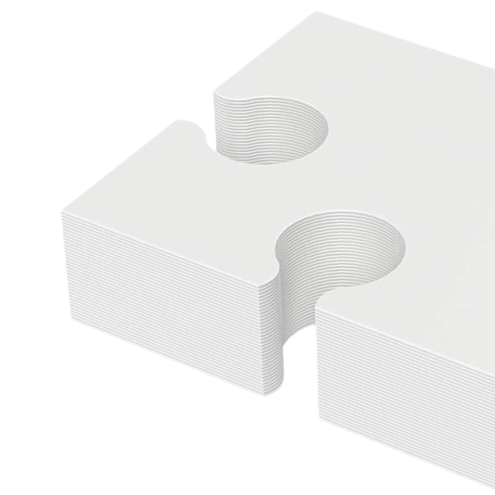 30 stuks puzzelstukjes schilde - Puzzle Blank White recensie en prijs